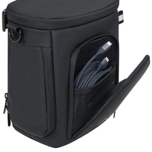 Sac de transport EcoFlow TRAIL DC Noir 220 x 120 x 230 mm Protection antipoussière et antichoc pour stations d'énergie portables