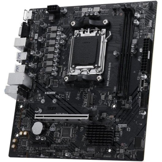 Carte mère MSI PRO A620AM-B EVO AMD A620 Socket AM5 DDR5 Micro-ATX 2.5GbE