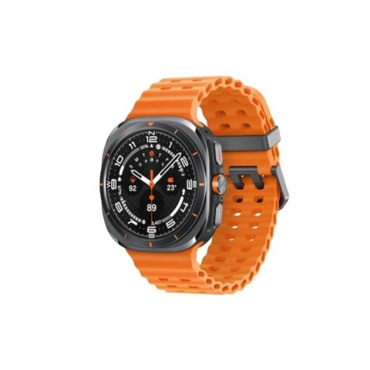 Samsung Galaxy Watch Ultra 4G GPS NFC 47mm Super AMOLED Cinza Titânio/Naranja IP68 10ATM