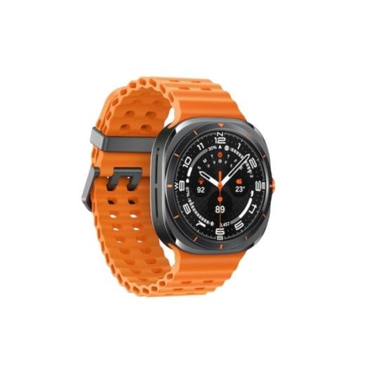 Samsung Galaxy Watch Ultra 4G GPS NFC 47mm Super AMOLED Cinza Titânio/Naranja IP68 10ATM