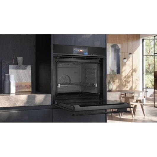 Horno eléctrico Siemens iQ700 HS958GED1 71 L Inox y negro autolimpieza vapor WiFi