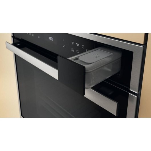 Horno électrique Whirlpool WOI6A8PT1SXAF 73 L Noir/Inox pyrolyse hydrolyse intégré