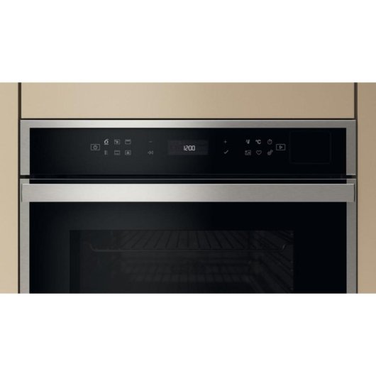 Horno électrique Whirlpool WOI6A8PT1SXAF 73 L Noir/Inox pyrolyse hydrolyse intégré