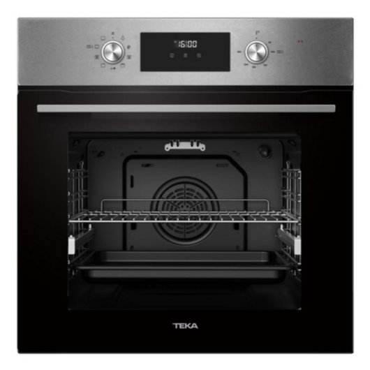 Forno Multifunções Teka HCB 6370 Limpeza Manual 70L 60cm A+ Guias Extraíveis Preto/Inox