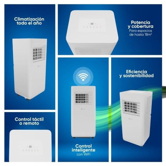 Aire Acondicionado Portátil Origial AirFeel 2250W WIFI con bomba de calor 2250 frigorias