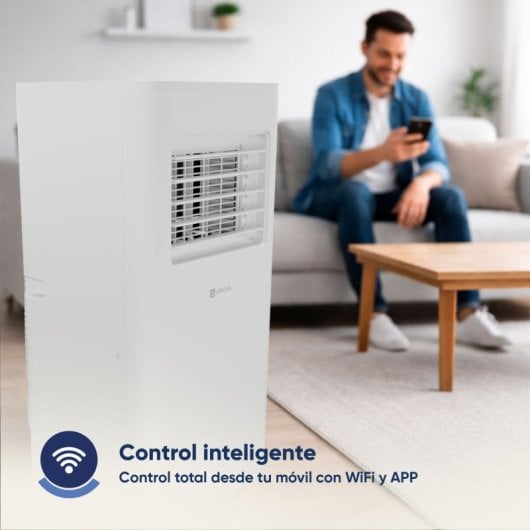 Aire Acondicionado Portátil con bomba de calor 2250 frigorias con WIFI