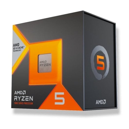 Prozessor AMD Ryzen 5 7500X3D 6 Kerne 4,0 GHz Basistakt 4,5 GHz Turbo-Takt 96 MB L3-Cache