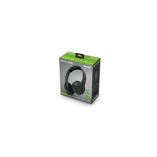 Auricolari Muse M-272 BT wireless Bluetooth con microfono, uso musica, colore nero
