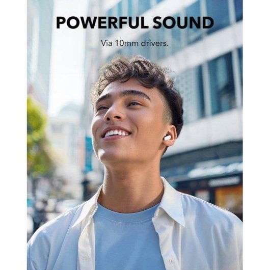 Auriculares Soundcore P30i sans fil Bluetooth ANC Micro IP54 Blanc