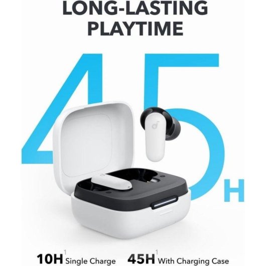 Auriculares Soundcore P30i sans fil Bluetooth ANC Micro IP54 Blanc