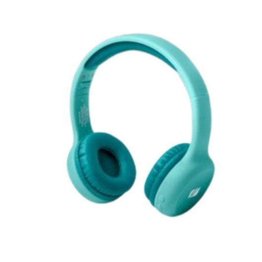 Auricolari Muse M-215 BTB wireless Bluetooth per musica, controllo volume, design per bambini, blu