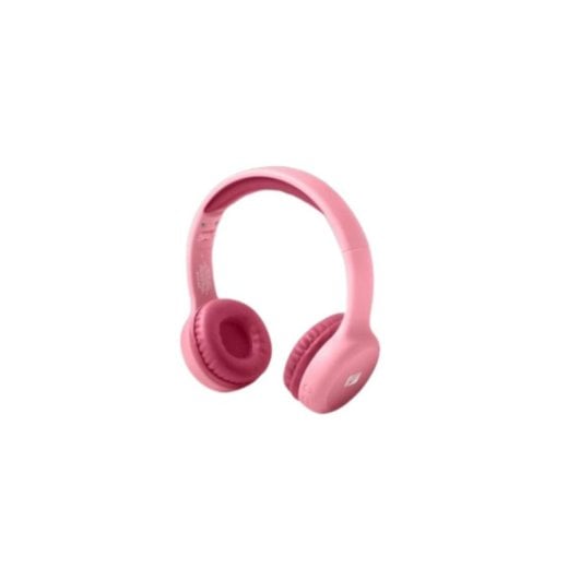 Auricolari Muse M-215 BTP wireless Bluetooth per musica, progettati per bambini, rosa