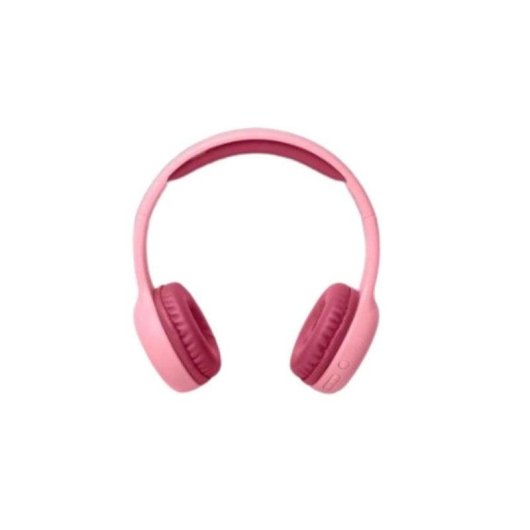 Auriculares Muse M-215BTP inalámbricos Bluetooth para niños con control volumen y plegables rosa