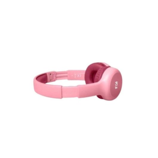 Auriculares Muse M-215BTP inalámbricos Bluetooth para niños con control volumen y plegables rosa