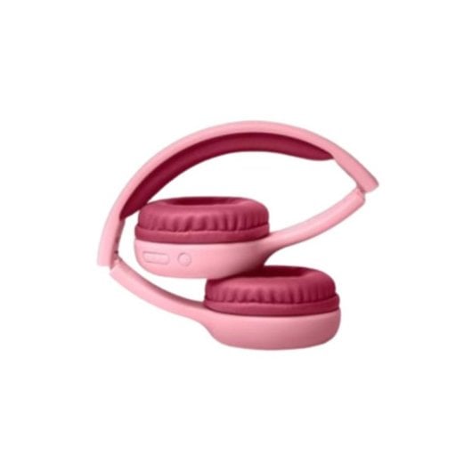 Auricolari Muse M-215 BTP wireless Bluetooth per musica, progettati per bambini, rosa