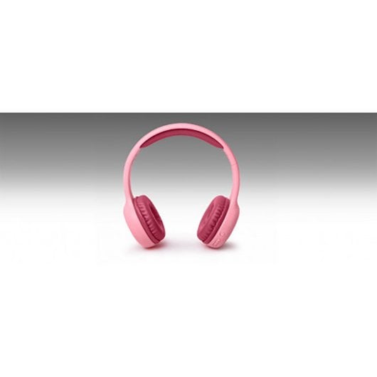 Auricolari Muse M-215 BTP wireless Bluetooth per musica, progettati per bambini, rosa