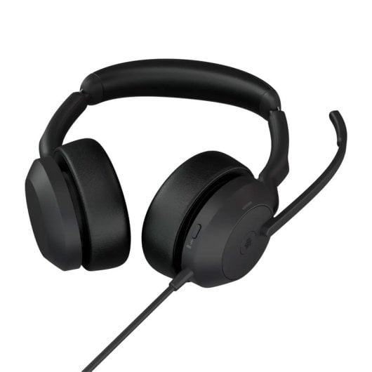 Auriculares Jabra Evolve2 50 con cable Bluetooth Cancelación de Ruido Office Negro