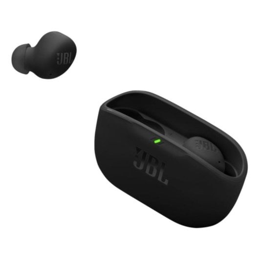 Auricolari JBL Wave Buds 2 True Wireless Bluetooth con Cancellazione Attiva del Rumore, Microfono, Resistenza IP54, Nero