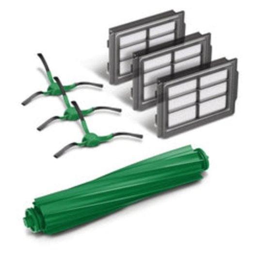 Kit accessoire aspirateur iRobot 100001456 pour Roomba 405 505 Vert