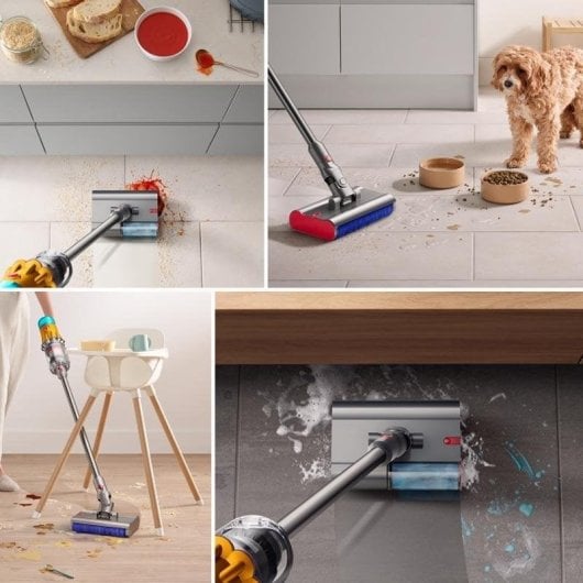 Aspirador sem Fio Dyson V12s Slim Submarine 140W 60min HEPA Lava e Aspira Animais