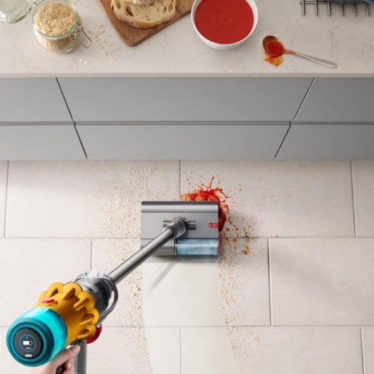 Aspirador sem Fio Dyson V12s Slim Submarine 140W 60min HEPA Lava e Aspira Animais