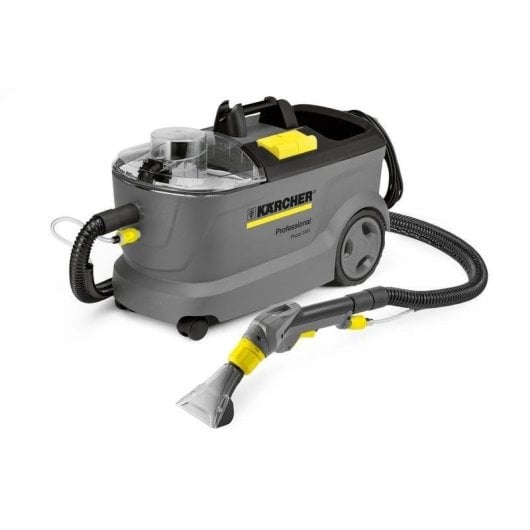 Aspirador de Estofos Karcher Puzzi 10/1 1250W 10L Filtragem por Água Acessórios