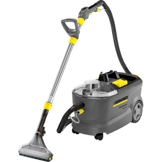 Aspirador de Estofos Karcher Puzzi 10/1 1250W 10L Filtragem por Água Acessórios