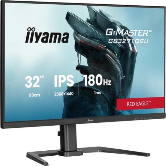 Monitor iiyama GB3271QSU-B2 31,5" Quad HD 180Hz IPS 1ms Lautsprecher USB Höhenverstellbar
