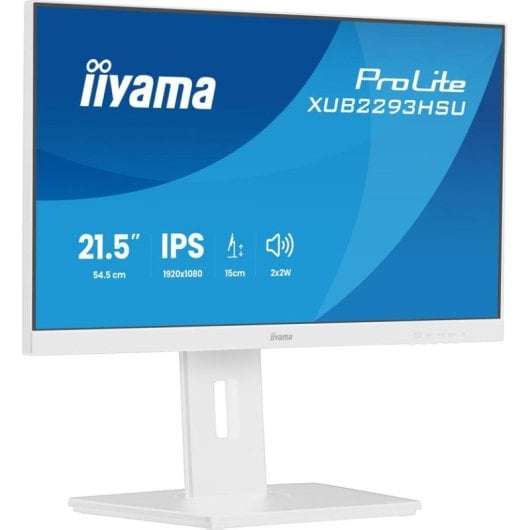 Monitor iiyama ProLite XUB2293HSU-W7 21.5" FullHD 100Hz IPS 1ms USB Lautsprecher Weiß
