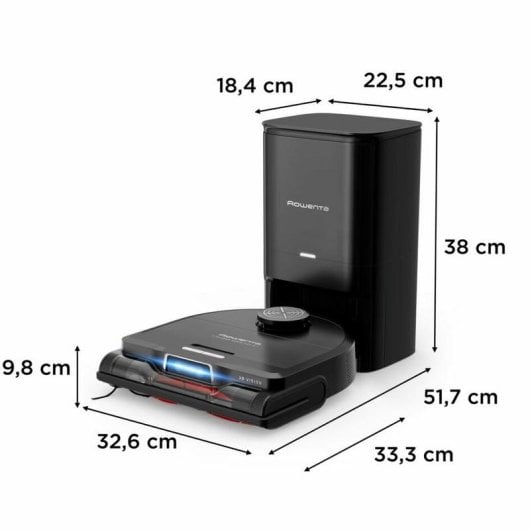 Robot Aspirador y Fregasuelos Rowenta X-Plorer RR9695 Navegación Básica 8.000 Pa Especial Mascotas