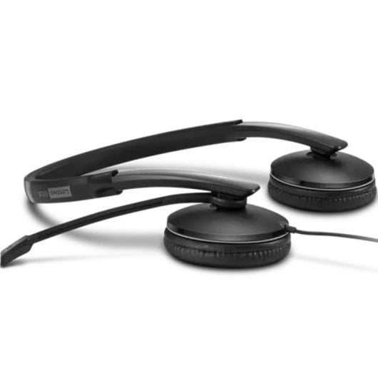 Auricolari Lenovo 4XD1M39029 con cavo USB-C microfono e controllo sul cavo neri