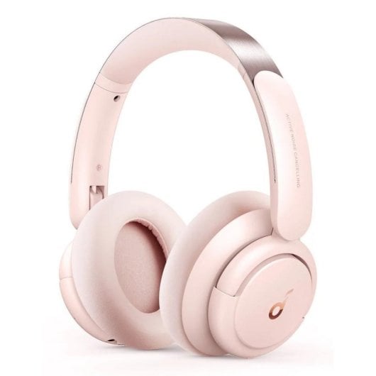 Auriculares Soundcore Life Q30 inalámbricos Bluetooth mit aktiver Geräuschunterdrückung, Mikrofon, rosa