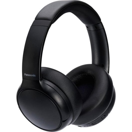 Auricolari Panasonic RB-M600B Wireless e Cablati Bluetooth con Cancellazione Attiva del Rumore, Microfono, Nero