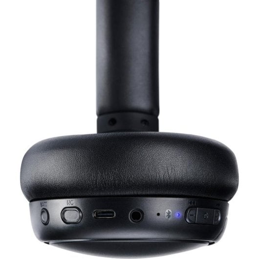 Auricolari Panasonic RB-M600B Wireless e Cablati Bluetooth con Cancellazione Attiva del Rumore, Microfono, Nero