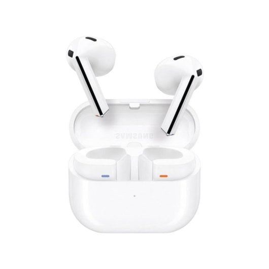 Auriculares Samsung Galaxy Buds3 sans fil Bluetooth avec ANC, IA et IP57, blancs