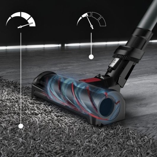 Akku Staubsauger Rowenta RH98A8 320W 45 Minuten HEPA-Filter Tierhaare 0,9L