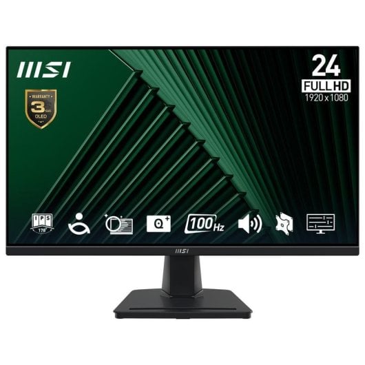 Monitor MSI Pro MP245G 23.8" FullHD 100Hz IPS 4ms Altavoces Montaje VESA