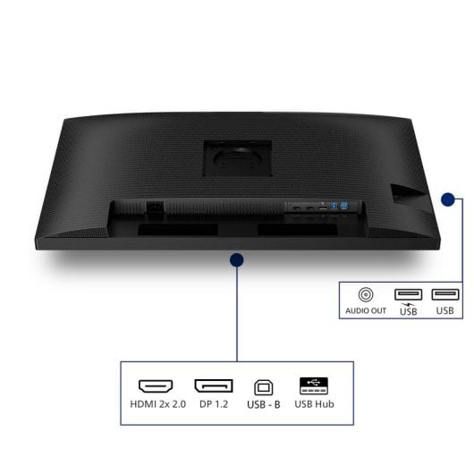 Écran PC Philips 3000 series 32B2N3500/00 31,5" Quad HD 100Hz IPS Haut-parleurs USB Réglable