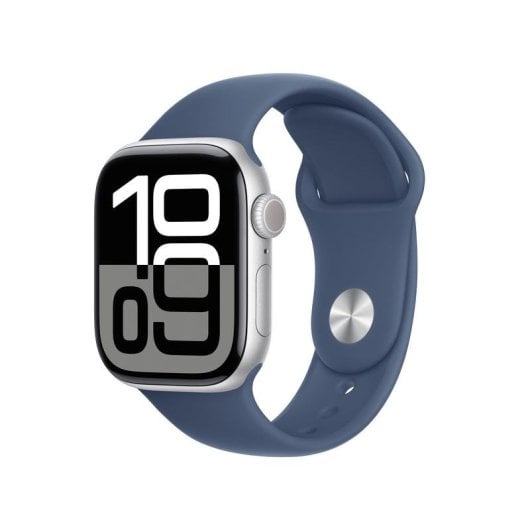 Apple Watch Series 10 GPS NFC 42mm OLED Argento Blu S/M Resistenza Acqua 50m IP6X SpO2