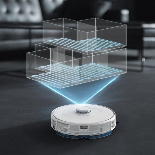 Robot Aspirador y Fregasuelos Rowenta X-Plorer RR8577 Navegación Láser 2.700 Pa Control App Mascotas