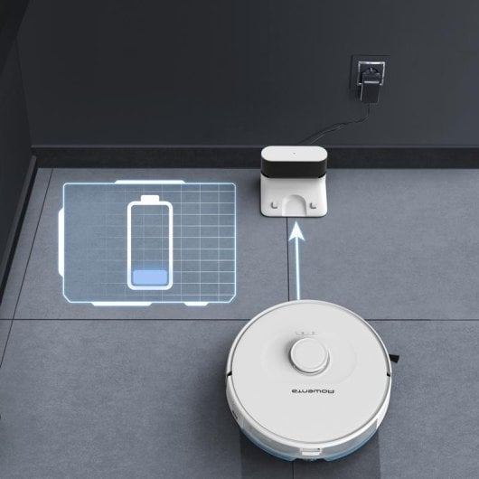 Robot Aspirador y Fregasuelos Rowenta X-Plorer RR8577 Navegación Láser 2.700 Pa Control App Mascotas