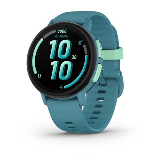 Garmin Bounce 010-03399-02 4G LTE GPS Bluetooth WiFi 43mm AMOLED Turquoise Étanche 5ATM