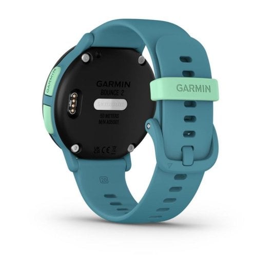 Garmin Bounce 010-03399-02 4G LTE GPS Bluetooth WiFi 43mm AMOLED Turquoise Étanche 5ATM