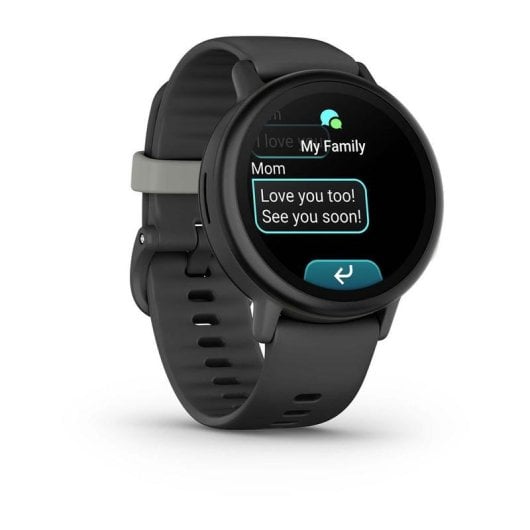 Garmin Bounce LTE Bluetooth GPS 43mm AMOLED Noir Taille Unique Résistant 5 ATM