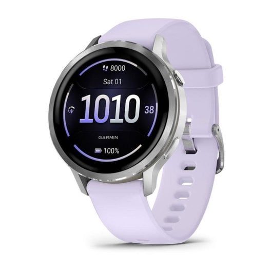 Garmin Venu 4 Bluetooth GPS WiFi 41mm AMOLED Violet Étanche 5ATM Pulsomètre SpO2 Sommeil