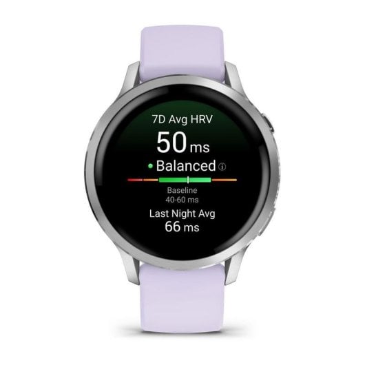 Garmin Venu 4 Bluetooth GPS WiFi 41mm AMOLED Violet Étanche 5ATM Pulsomètre SpO2 Sommeil