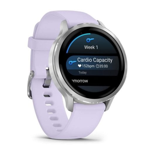 Garmin Venu 4 Bluetooth GPS WiFi 41mm AMOLED Violet Étanche 5ATM Pulsomètre SpO2 Sommeil