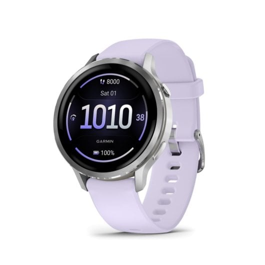 Garmin Venu 4 Bluetooth GPS WiFi 41mm AMOLED Violet Étanche 5ATM Pulsomètre SpO2 Sommeil