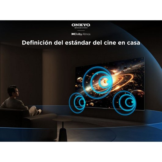 TV TCL QD-Mini LED 50C6K 50" 4K Ultra HD Smart TV Metallic WiFi
