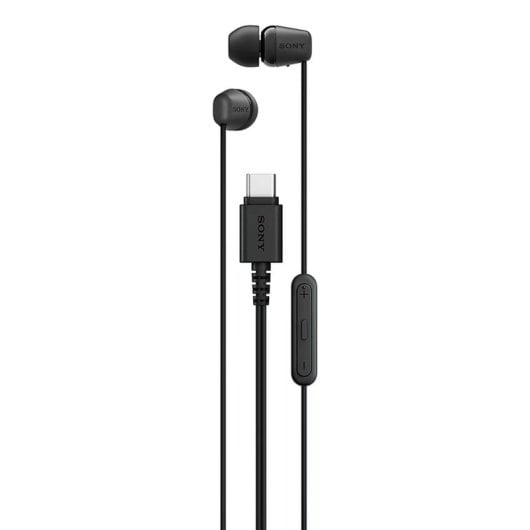 Auricolari Sony IER-EX15C con cavo USB-C In-Ear per Chiamate e Musica Nero
